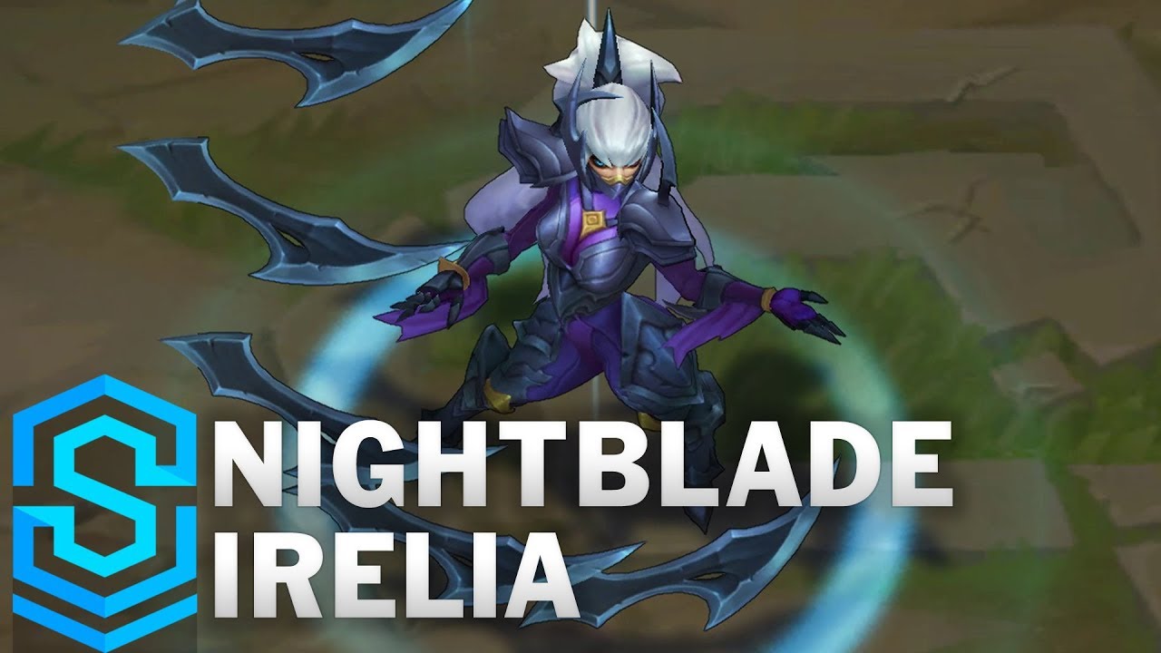 Nightblade Irelia 18 Rework Skin Spotlight Pre Release League Of Legends Youtube