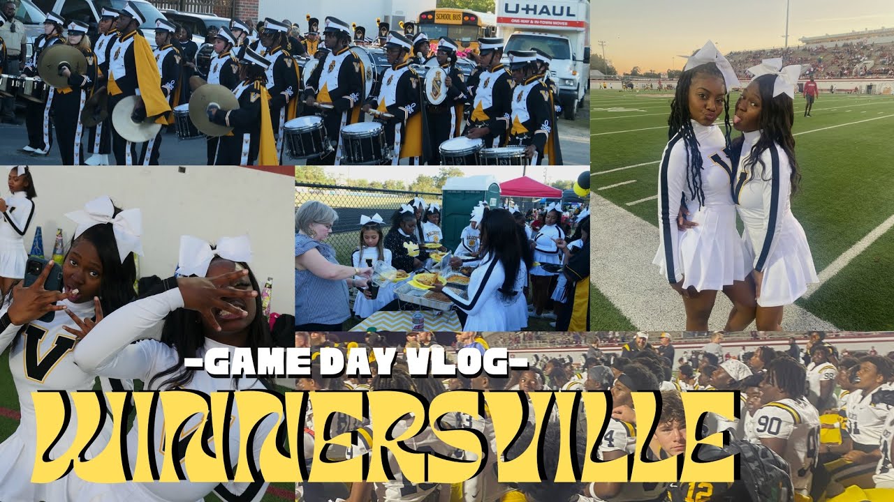 WINNERSVILLE *game day vlog KayAmari YouTube