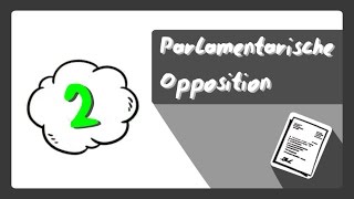 Parlamentarische Opposition Erklärvideo