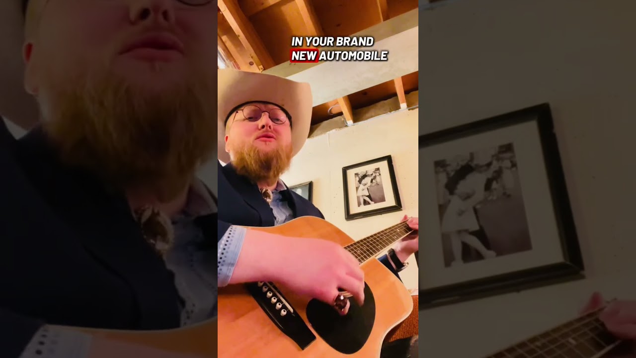 Automobile Blues 🚙🎶 #blues #singingcowboy #coversong #shortsmusic #countrymusic #shorts #guitar