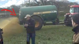 Farmer SPRAYS Poop On Trespassing Vegans