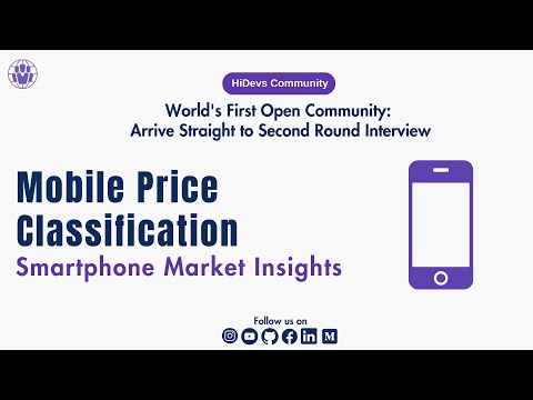 Mobile Price Classification