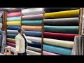 وصلنا لأكبر مصانع الاقمشه ف المحله الكبري مصنع الرواد متر الجلد المقلوب25ج متر الستاير25 قماش 