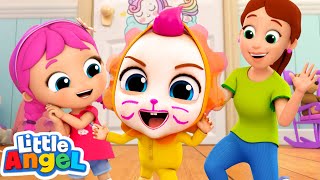 Baby John Wants to Dress Up like Princess Jill! | Jill's Playtime | Little Angel Stories for Girls
