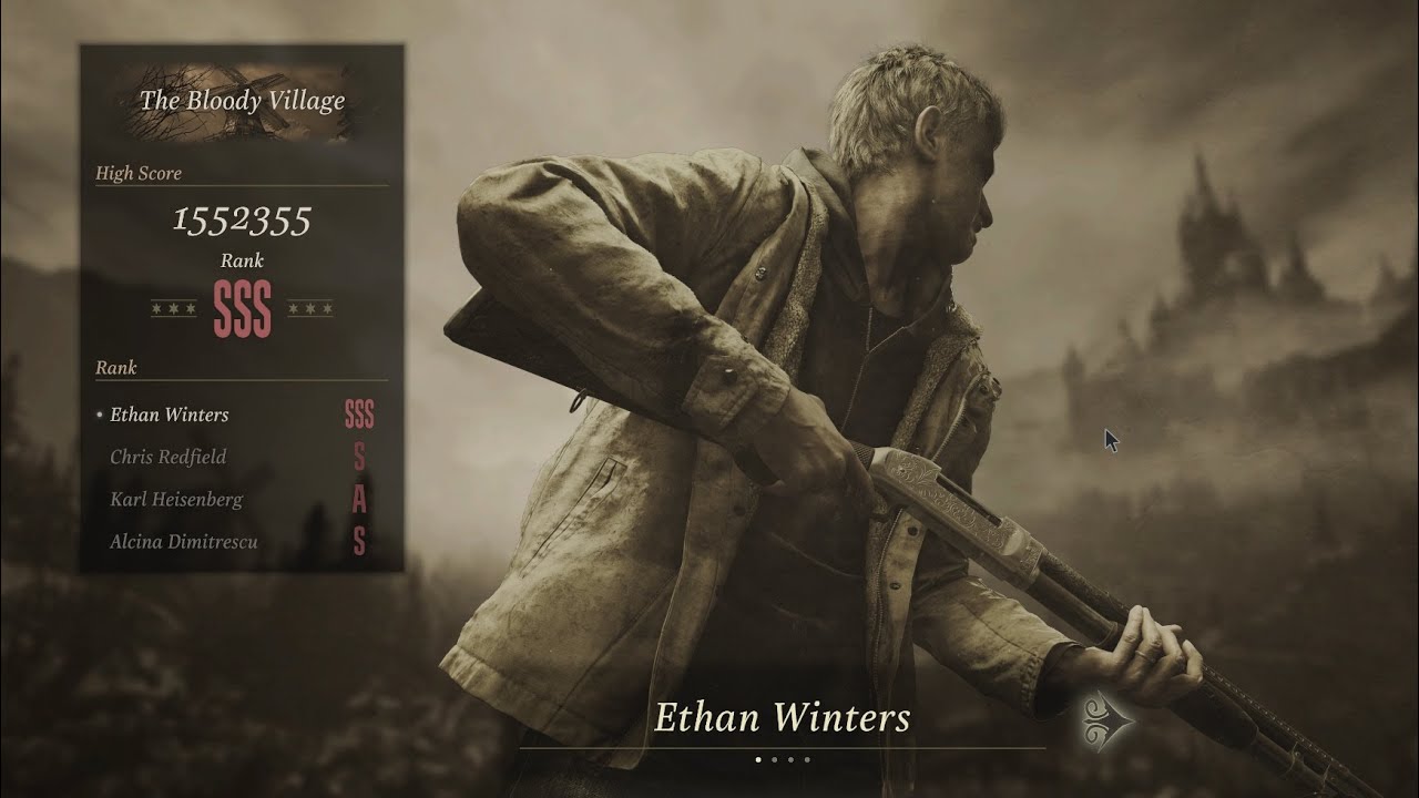 🎮 The Mercenaries (The Bloody Village) — Ethan Winters — Resident Evil Village