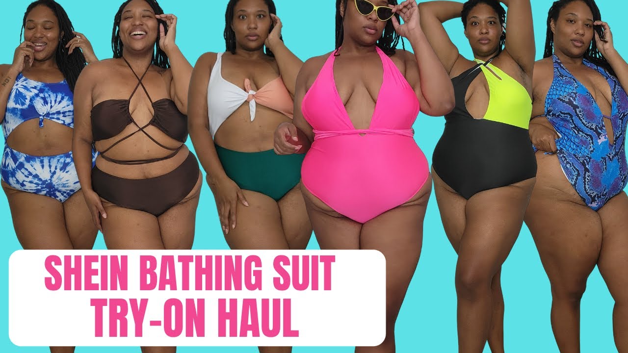 SHEIN SWIMWEAR, Plus Size Try On Haul