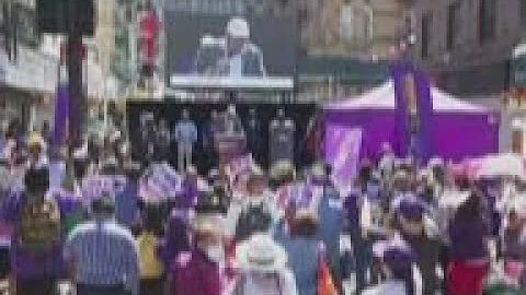 Danny Glover joins NYC rally to stop Asian hate