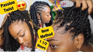 THE BEST PASSION TWIST CROCHET STYLE| I TRIED BEAUTYCANBRAID METHOD| MUST SEE