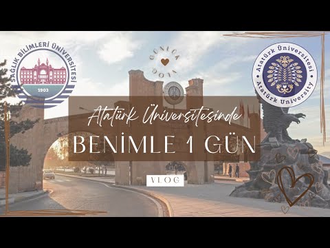 Atatürk Üniversitesi Tıp / SBÜ Erzurum Tıp Fakültesi Vlog