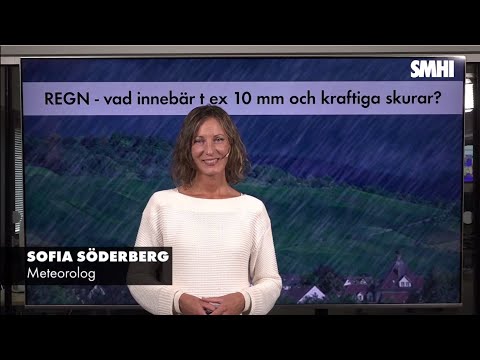 Video: Vad är en millimeter regn?