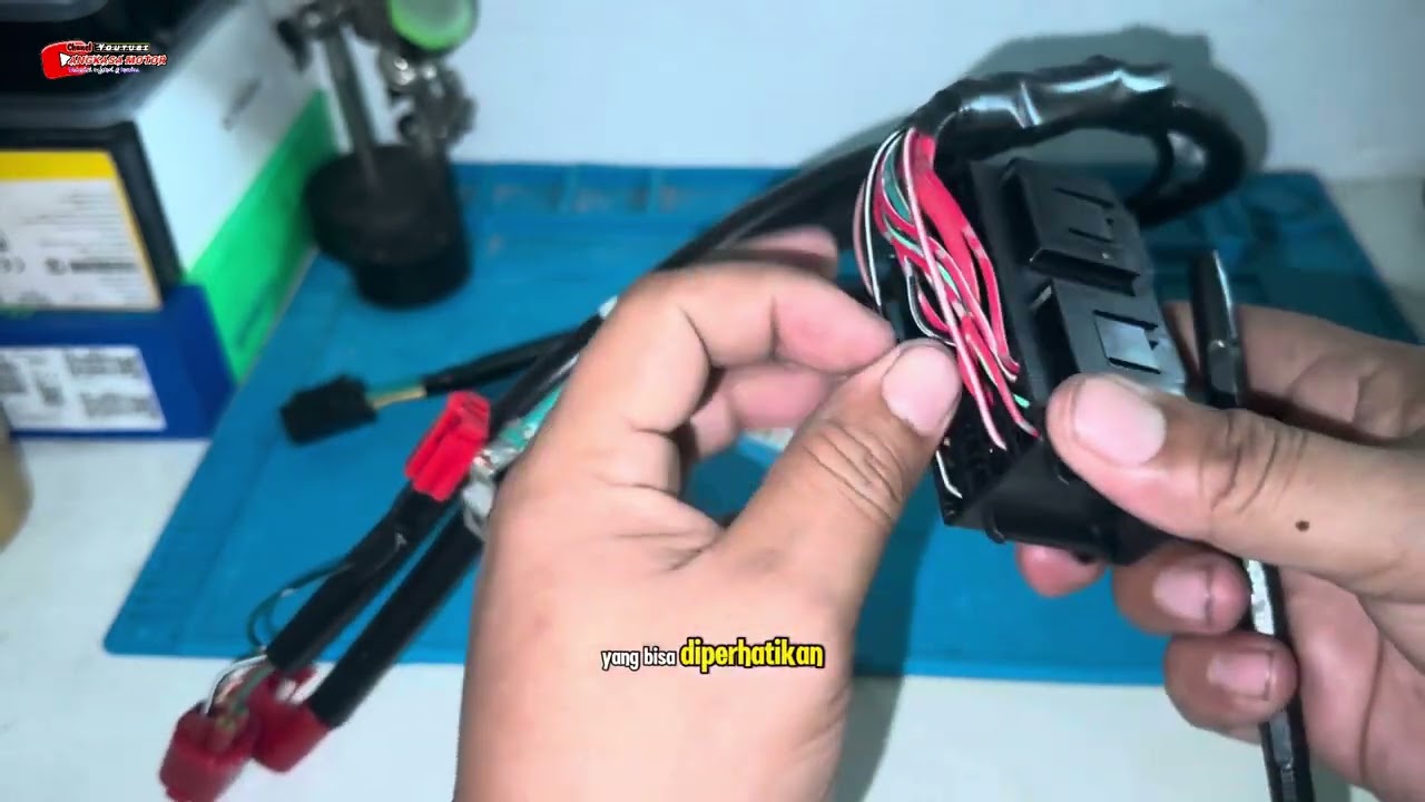 Penjelasan Detail, Simpel dan Mudah Di Pahami, Sistem jalur Kelistrikan Box Sekring Vario 150 New,