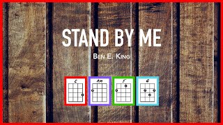 Video thumbnail of "🌙 STAND BY ME (Ben E. King) - Ukulele Tutorial & Cover Play-Along"