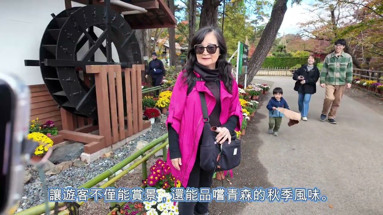 20241103日本青森弘前公園賞楓一日遊