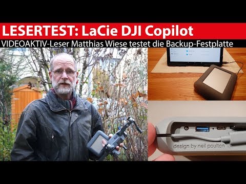 LaCie DJI Copilot: mit Videodrohne und Tablet im Praxis-Einsatz