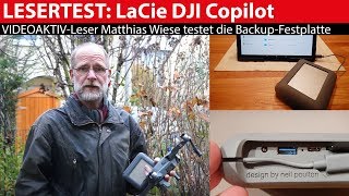 Lacie Dji Copilot Mit Videodrohne Und Tablet Im Praxis-Einsatz