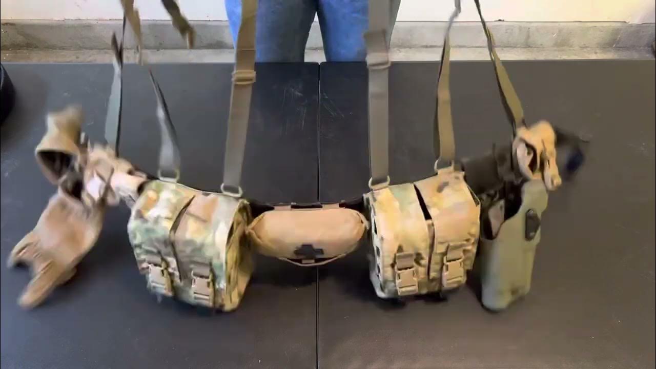 Machine Gunner/ SAW Gunner belt Setup YouTube