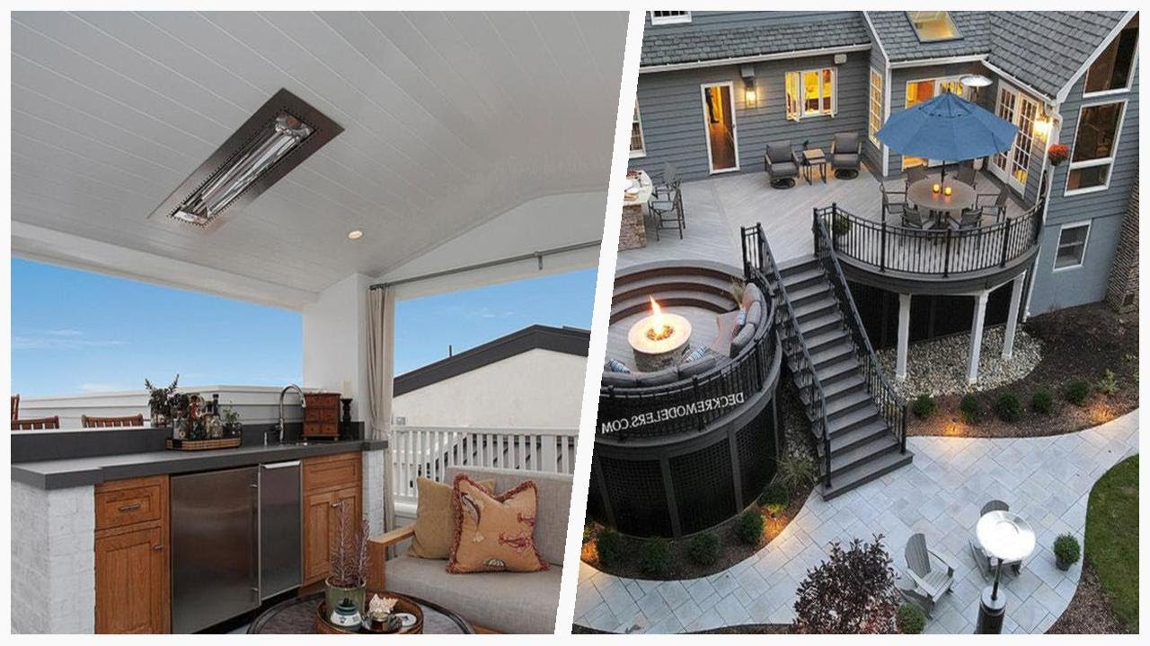 75 Transitional Gray Deck Design Ideas You'll Love 😊