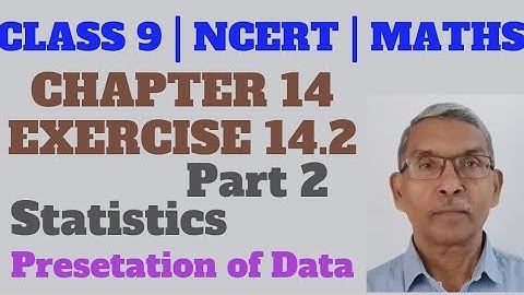 Class 9 | Chapter 14 | Exercise 14.2 | NCERT | Maths | Statistics | Presentation of data