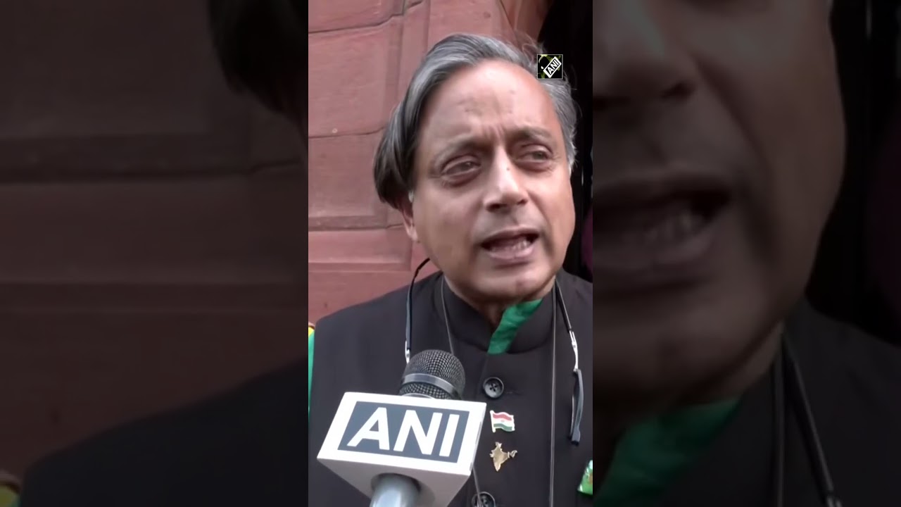 “BJP is using President for its election campaign,” alleges Congress MP Shashi Tharoor