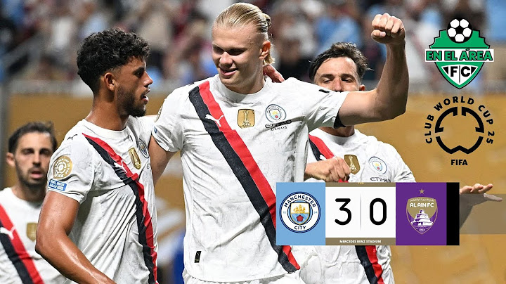 🔴 En Vivo │ 🔵 Manchester City golea 3 a 0 al Al Ain FC. 📆 Grupo "G" J2 │ 🏆 FIFA Club World Cup 2025