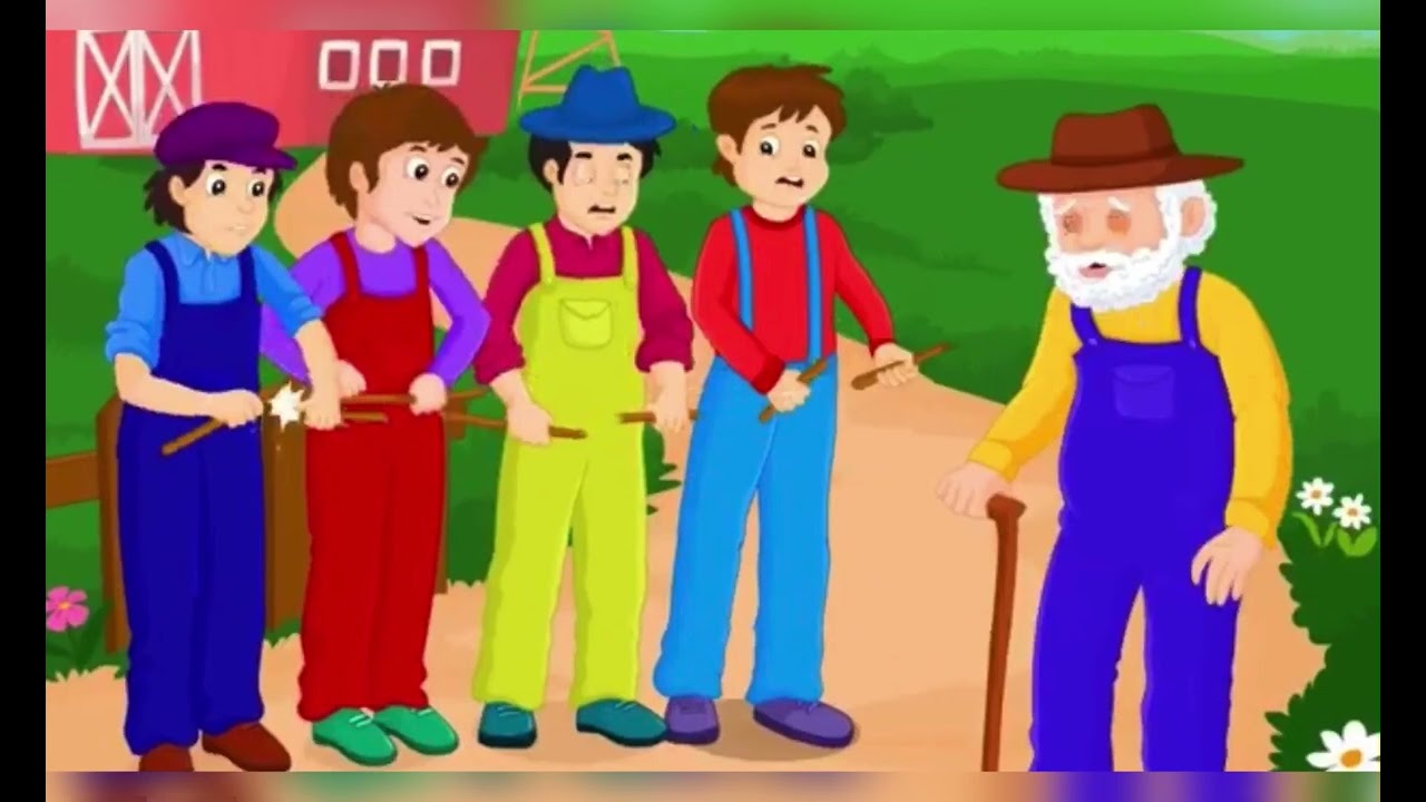 The Bundle Of Sticks | Short Story | Moral Story For Kids |