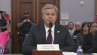 FBI director testifies before Congress, warning about lone wolf threats