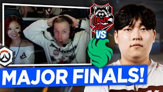 GRAND FINALS! | Jay3 Reacts to TEAM FALCONS vs CRAZY RACCOON | OWCS 2024: Majors Finals