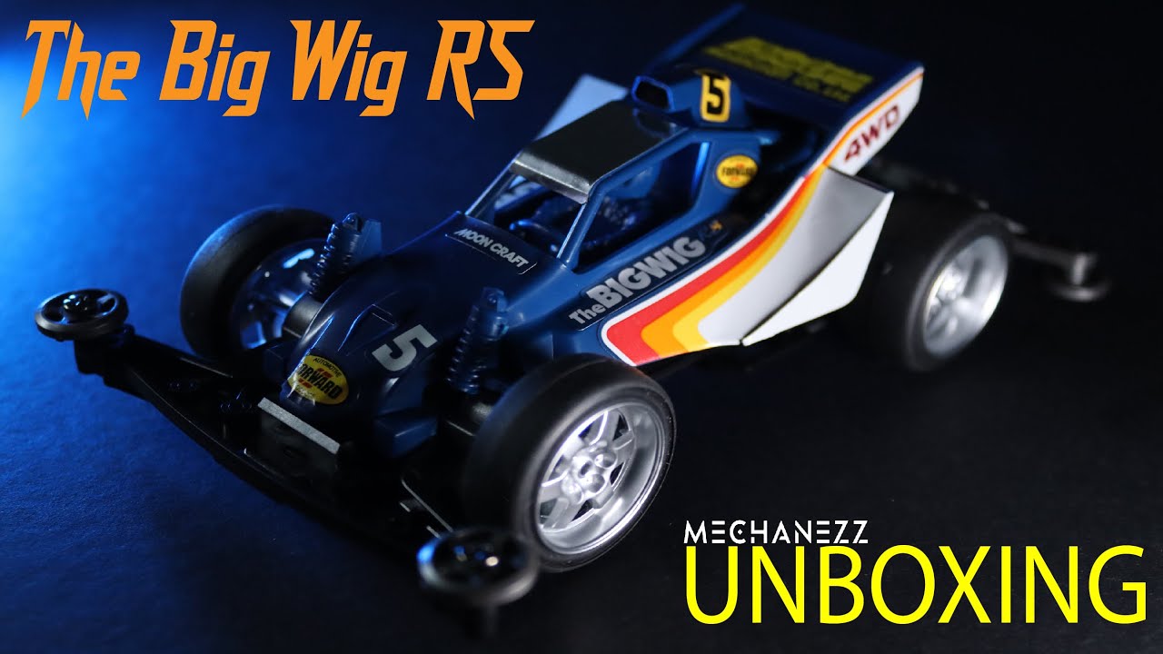 ASMR Unboxing Tamiya Mini 4wd The Big Wig RS Special Edition