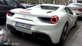 In this video you will see the 2016 ferrari 488 spider a white color
paint. listen to start-up sound and take closer look from design ...