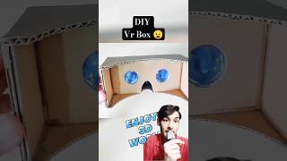 DIY VR Box at home 😧❤️ | virtual reality #vr #vrbox #shorts #reaction #trending #technology #diy