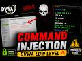 DVWA Command Injection Low Level Tutorial | Ethical Hacking for Beginners
