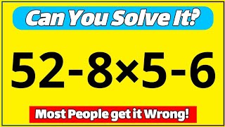Only Sharp Minds Can Solve This Math Puzzle!
