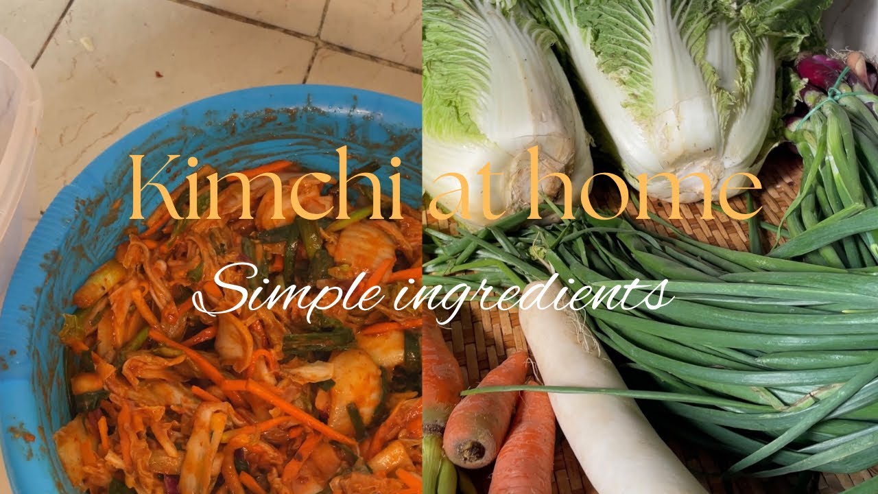  Make Kimchi at Home With Me I Beginner-Friendly Homemade Kimchi Recipe 🥬