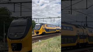 Volledige led-grijsneus VIRM in Roermond! #train #griekspoor