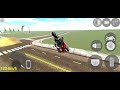 In the indian bike driving game the fuel tank are in the railway line but train was disblanse