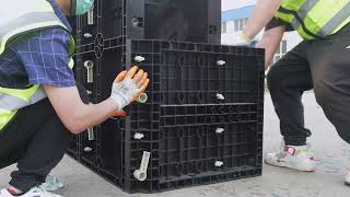 plastic formwork assembly