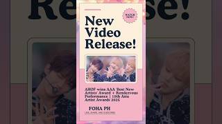 Watch Now on our new channel @FOHA_PH 🩵. #AHOF #아홉 #JL #Steven #Han #Woongki #Daisuke #AAA #fyp