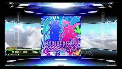 ANNIVERSARY ∴∵∴ ←↓↑→ / BEMANI Sound Team "U1 overground" [DOUBLE BASIC (BDP)] : DDR A