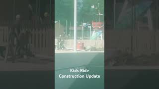 Bugs Bunny Boomtown kids ride construction update ￼
