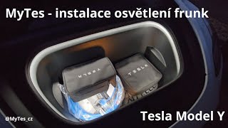 MyTes - Tesla Model Y osvětlení frunk screenshot 5