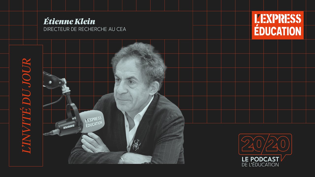 L'enseignement, c'est du corps à corps ! Etienne Klein