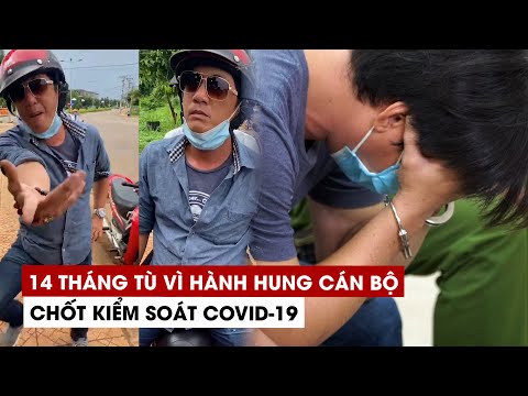 Video Bản án cho người hung hăng chửi bới cán bộ trực chốt... - youtube