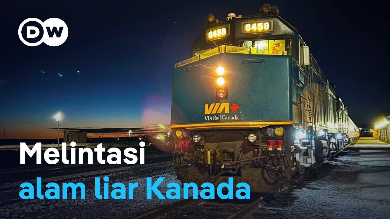 Berkereta menjelajahi Kanada: Mulai dari aurora sampai beruang kutub | DW Dokumenter