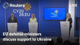 LIVE: EU defense ministers discuss support to Ukraine, maritime security