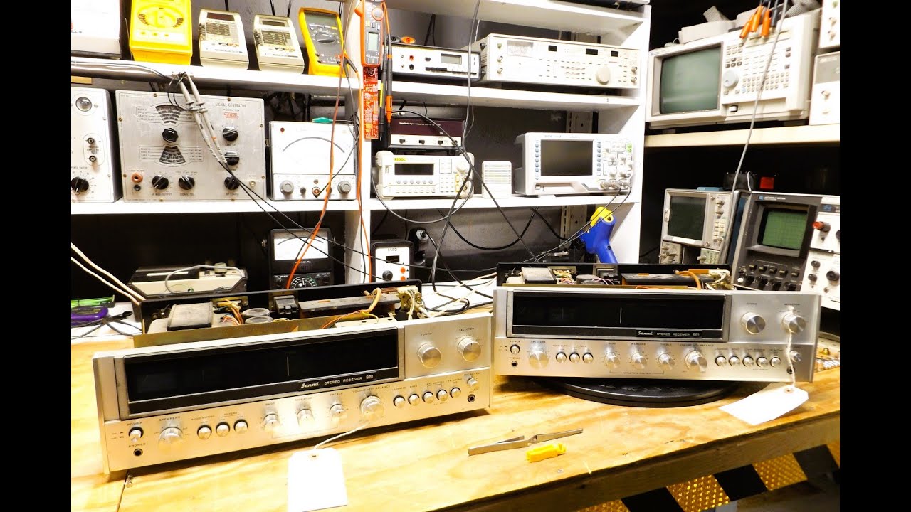 Twin Sansui 881 evaluation - YouTube