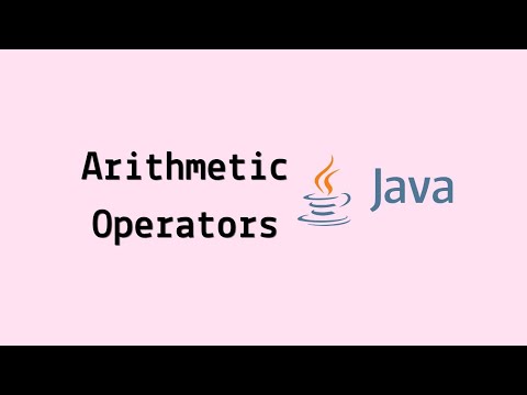 Java Arithmetic Operators