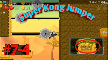 Super Kong Jumper Gameplay Level 7-4 | Game Android, ios