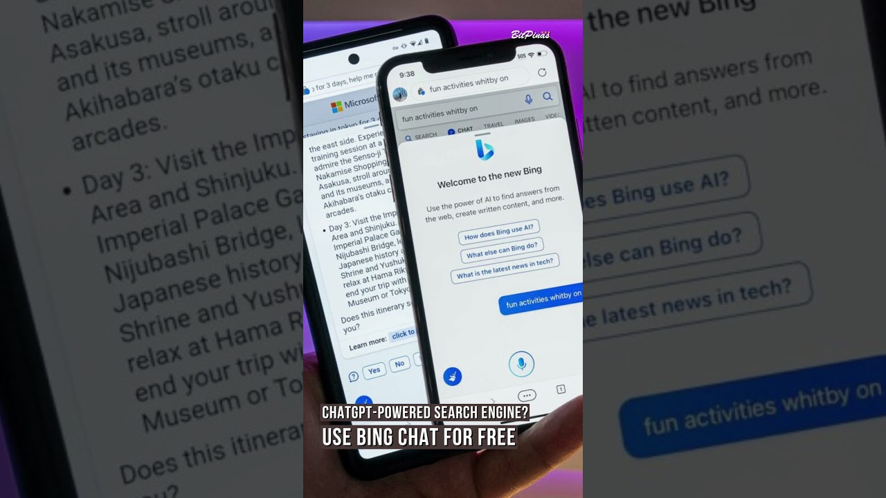 Beginners Guide to Bing Chat Leveraging AI for Real Time Information #shorts