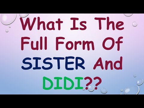 Didi Sister Meaning