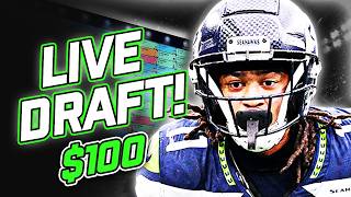 $100 2026 Fantasy Football DRAFT! | 12-Team PPR | Pick 5